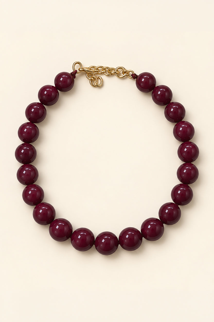 Collana Chérie Bordeaux