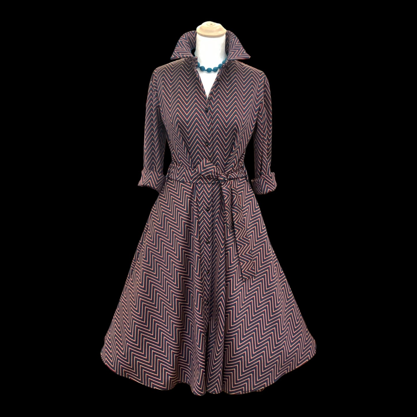 Abito Holly bordeaux