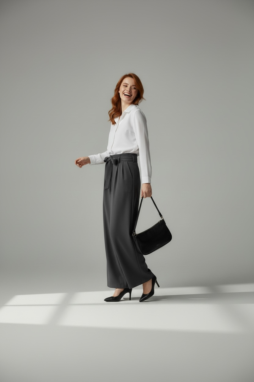 Pantalone Mildred grigio