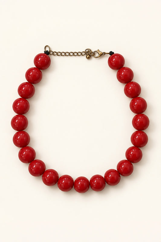 Collana Chérie Rossa