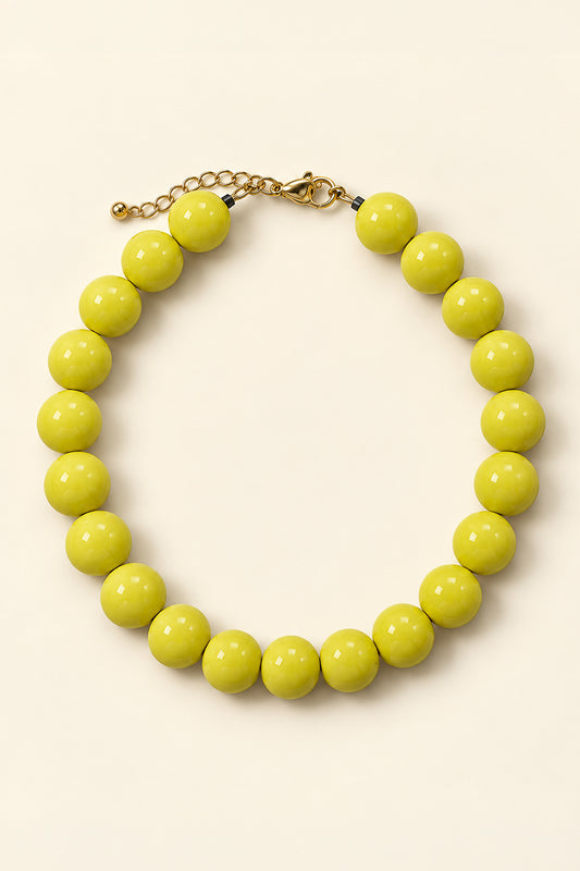 Collana Chérie Gialla