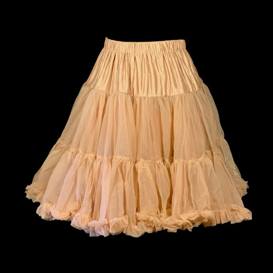 Sottogonna regolabile organza champagne