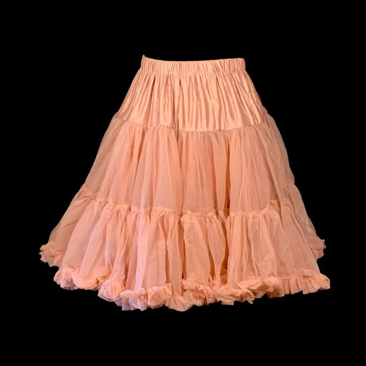 Sottogonna regolabile organza rosa cipria