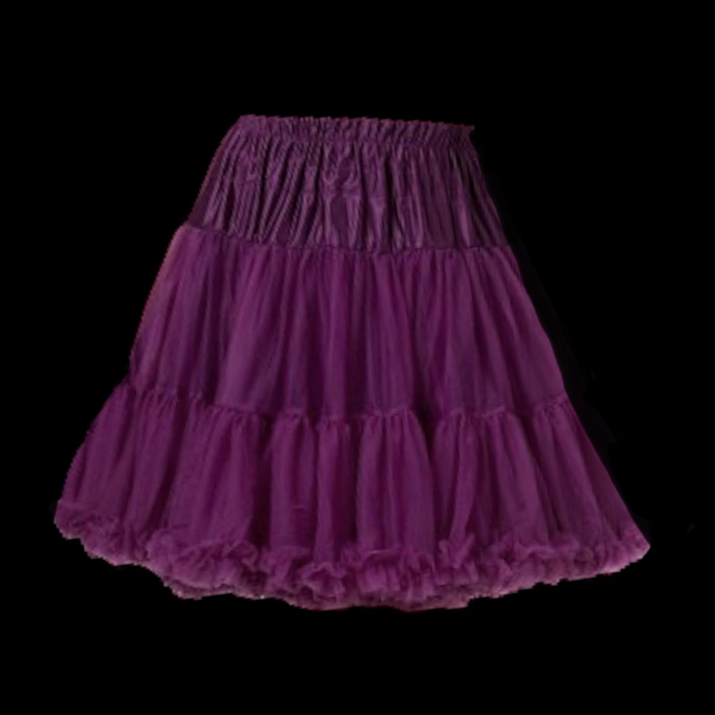 Sottogonna regolabile organza viola