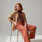 Pantalone Mildred bordeaux