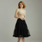 Sottogonna regolabile organza nera
