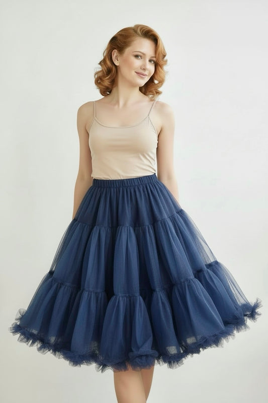 Sottogonna regolabile Blu tampone