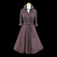 Abito Holly bordeaux
