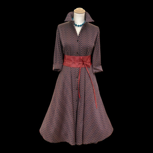 Abito Holly bordeaux