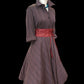 Abito Holly bordeaux