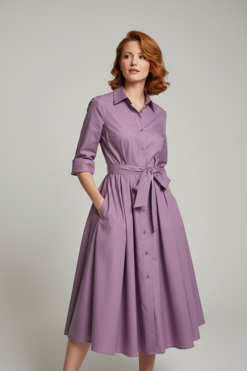 Abito Alison mauve
