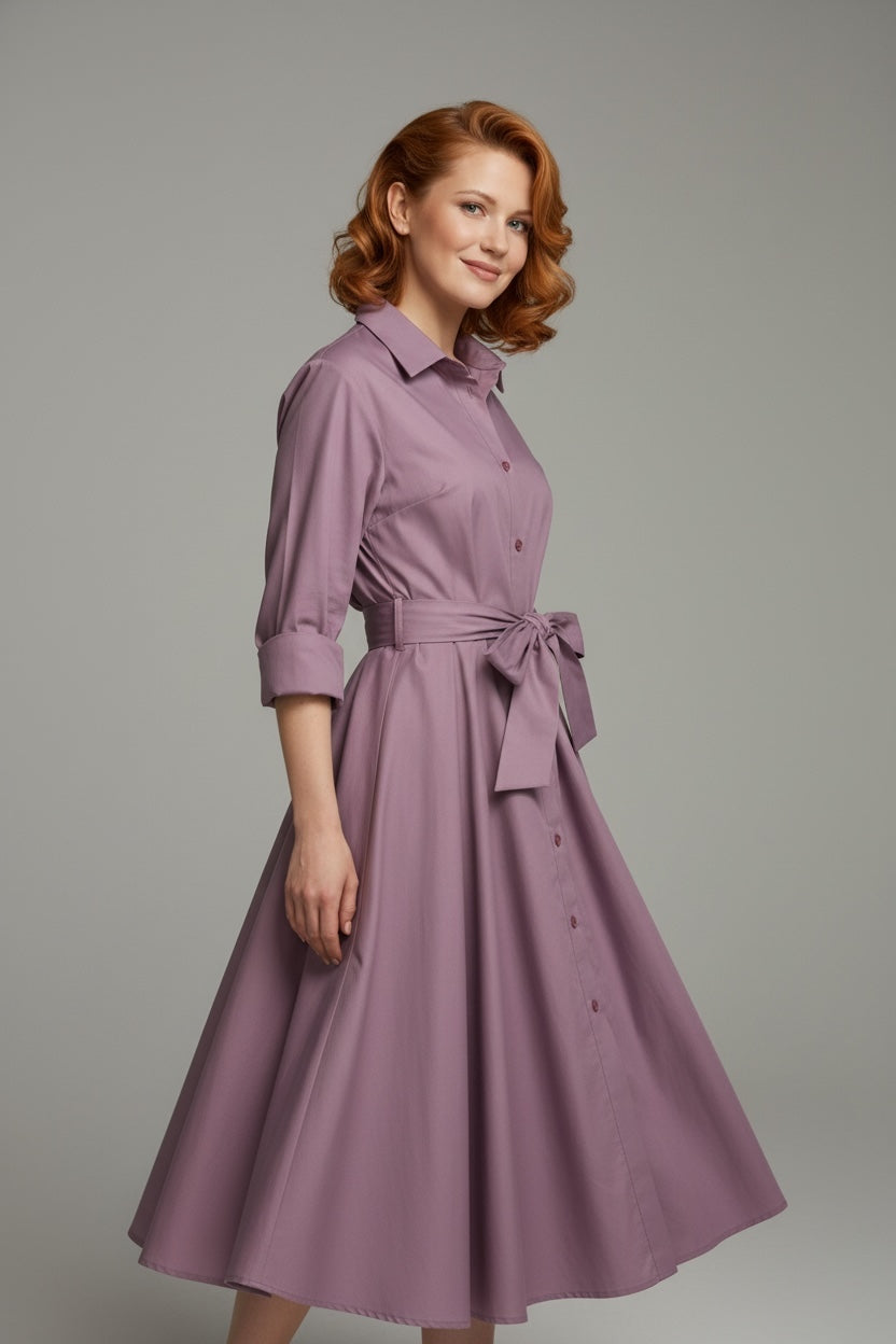 Abito Alison mauve
