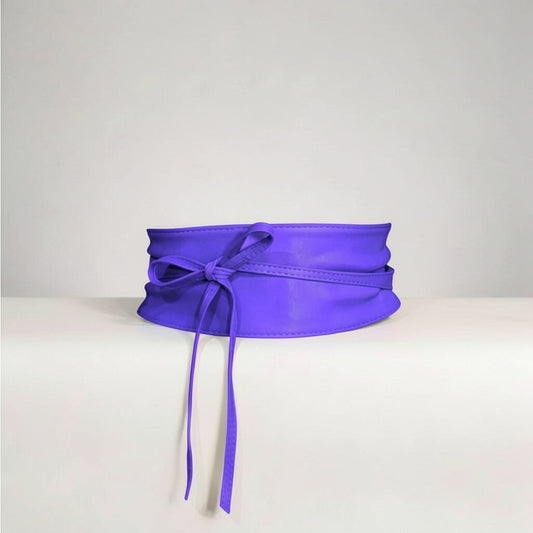 Cintura liscia “Amber” viola