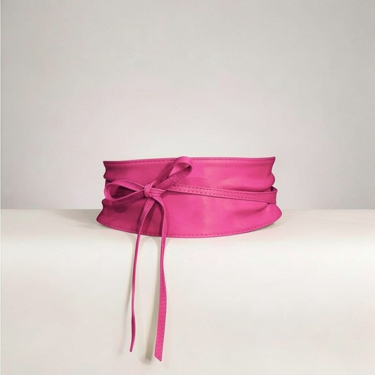 Cintura liscia “Amber” fucsia