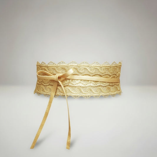 Cintura pizzo “Kelly” oro