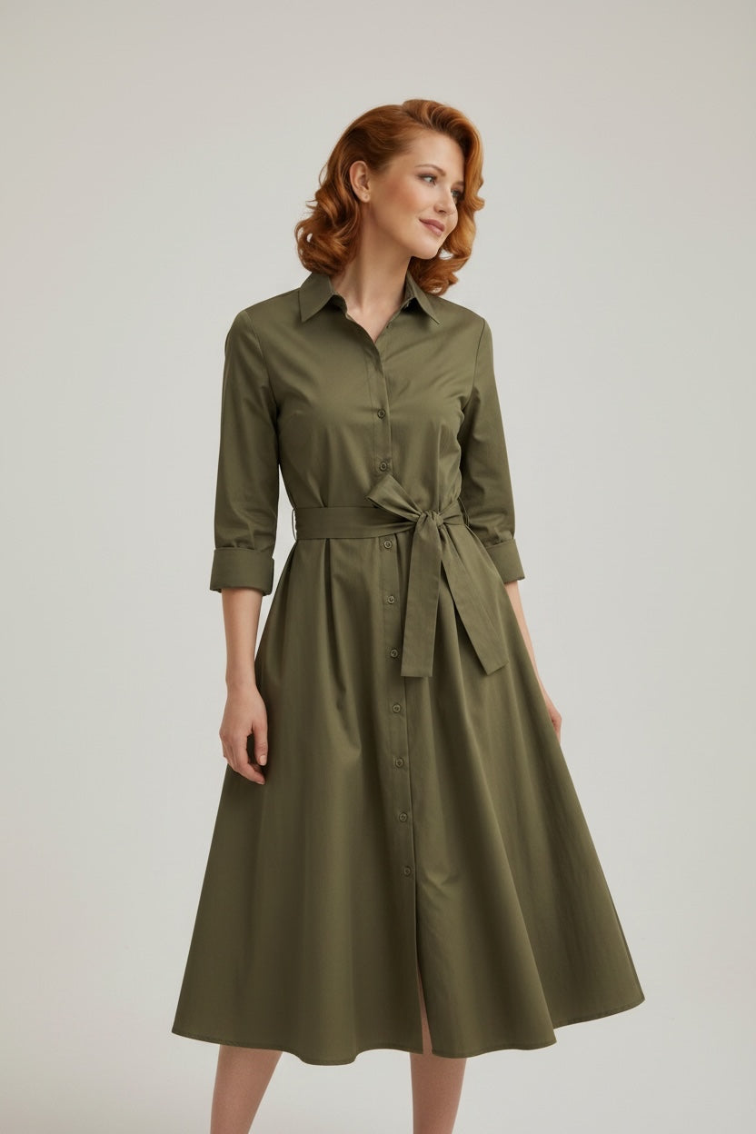 Abito Coquette | Olive