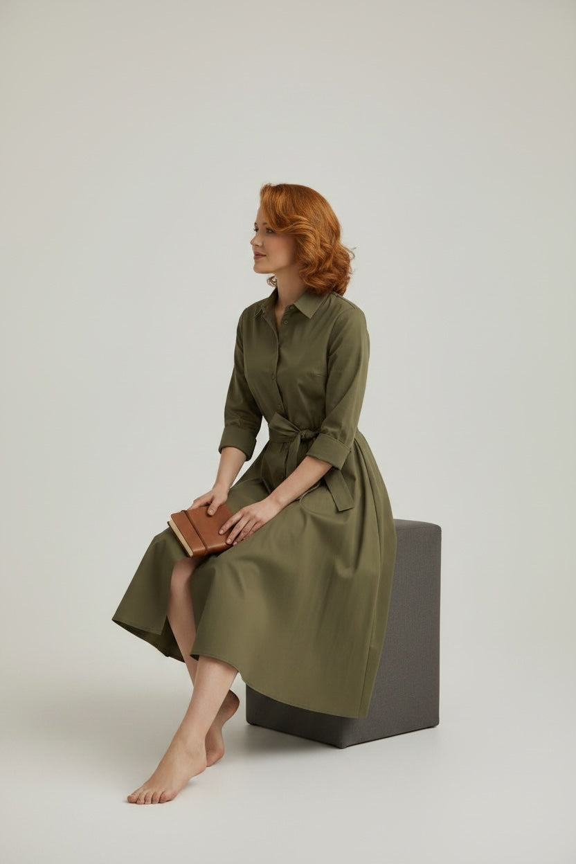 Abito Coquette | Olive