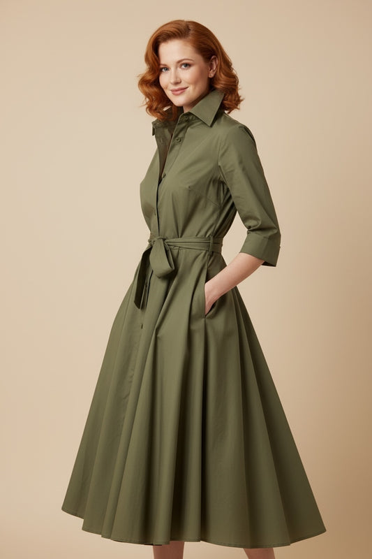 Abito Coquette | Olive