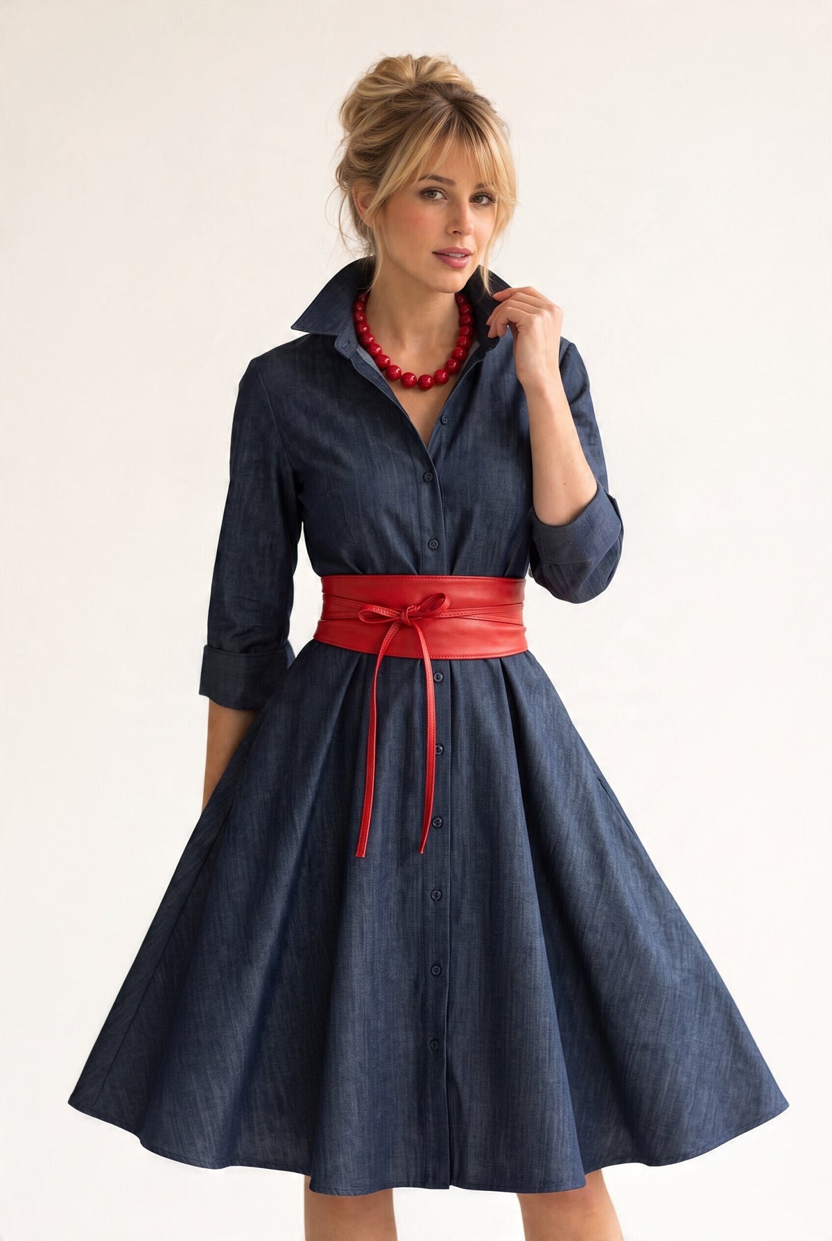 Abito Coquette | Denim