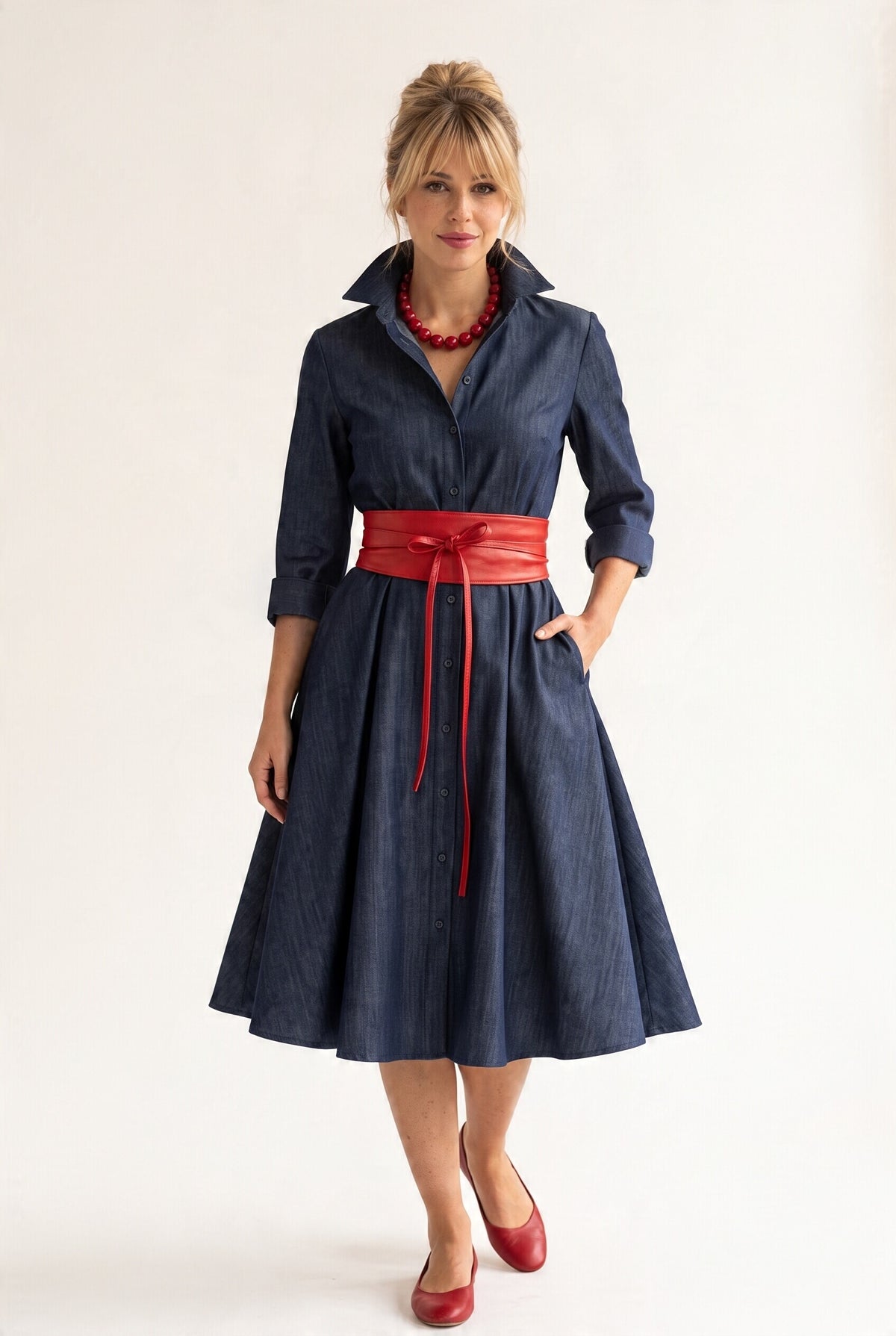 Abito Coquette | Denim
