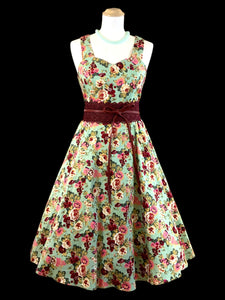 OUTLET-Abito anni ‘50 “Nelly” tiffany